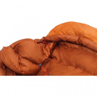 Drawstring in the hood and extra insulation.