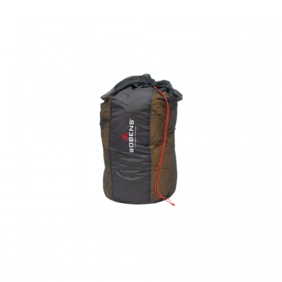 The sleeping bag comes in a compression bag.