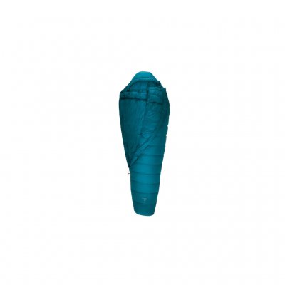 Full down insulation provides both a comfortable and warm sleeping bag.
