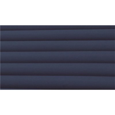 Air mattress in durable material ideal for outdoor activities.