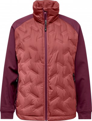 Pinewood Abisko Insulation Hybrid JKT W -Brickpink/Burgundy