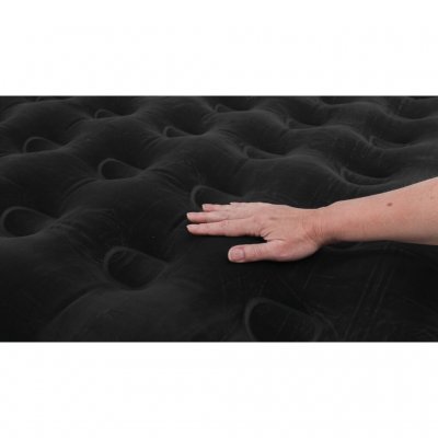 Tent mattress has a soft surface which is comfortable to lie on.