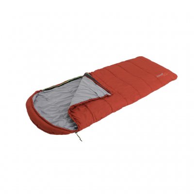 The sleeping bag has a pocket for valuables or telephone.