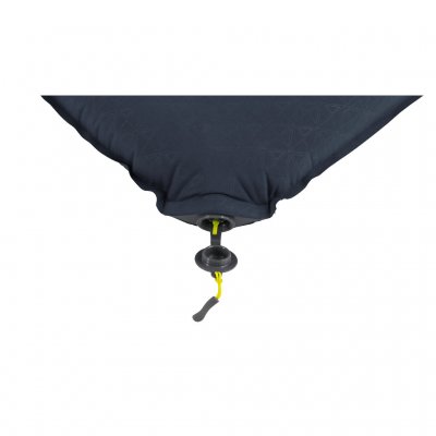 The valve on the Outwell Dreamcatcher Double makes the sleeping pad easy to fill and empty.