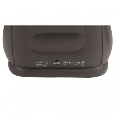 The valve makes it easy to pump with a regular air mattress pump.