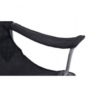 The camping chair for children has armrests.