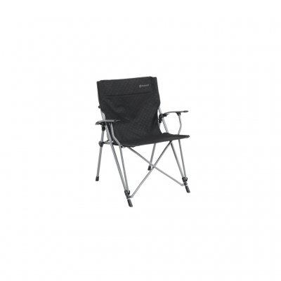Stable folding camping chair with armrests from Outwell