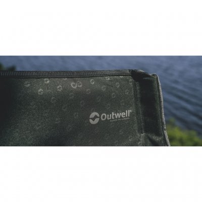 Durable polyester fabric in the camping chair Outwell Goya.