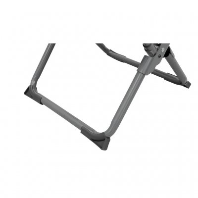 U-shaped legs and a powder-coated steel frame provide a stable chair with a maximum load of 100 kg