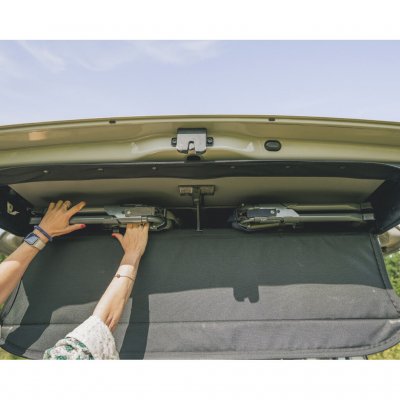 Fits in the trunk storage space of VW California (T5-T6) and Ford Nugget (2024)