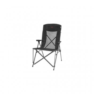Stable folding camping chair with armrests from Robens