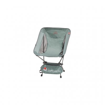 Mount the bag under the camping chair.