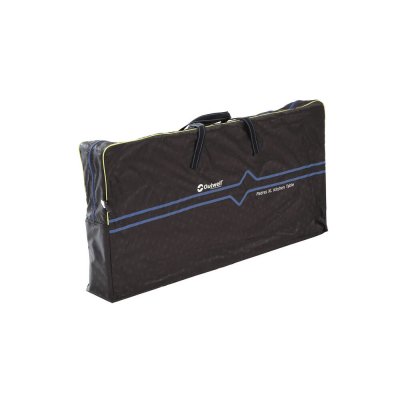 Bag with handle makes it easy to carry and store.