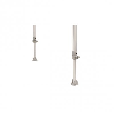 Telescopic legs for easy height adjustment