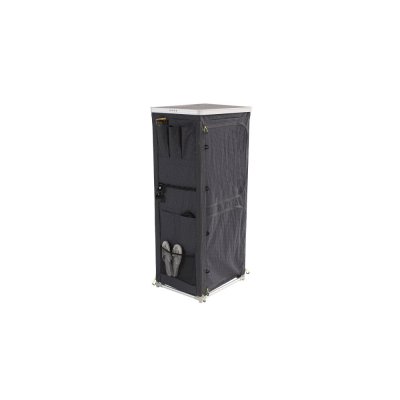 Pockets on the outside of the cabinet for extra storage.