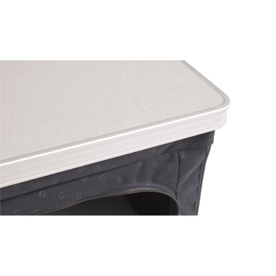 Robust laminated top.