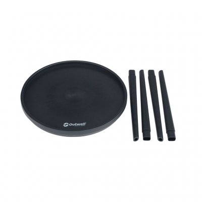 The table can be dismantled easily and has a small pack size