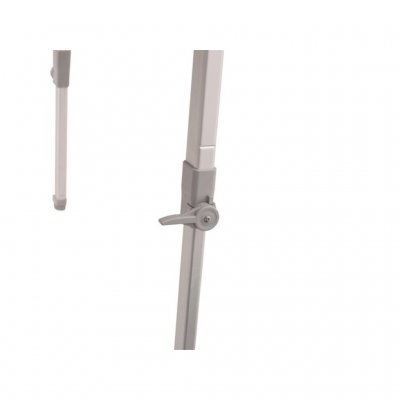 Easily adjust the height of the camping table thanks to the telescopic legs