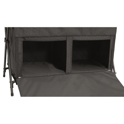 Magnetic locks make the doors open like a cabinet at home