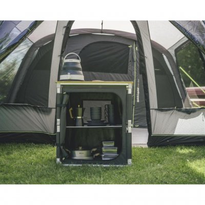 Camp kitchen unit. Makes cooking easier at the campsite.