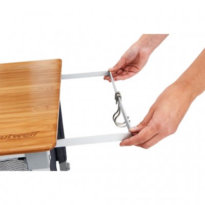 Holder for the Outwell Collaps dish tub makes cooking easier during your camping holiday.