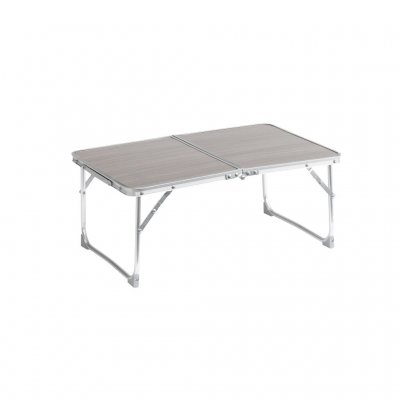 Low camping table with space for two to four people.