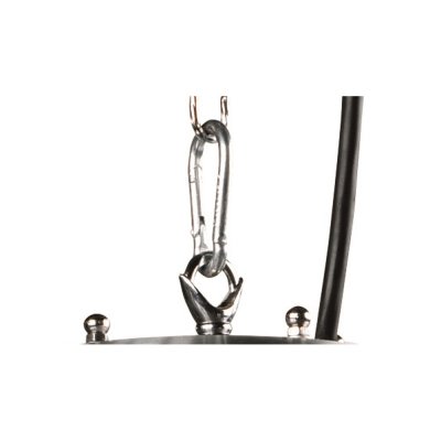 The height of the tent halogen heater is easy to adjust.