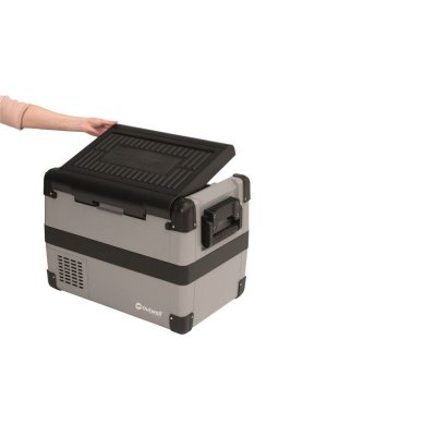 The lid can be opened in both directions and also to be removed.