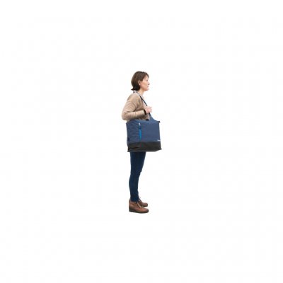 Double carrying handle can be converted into a shoulder strap