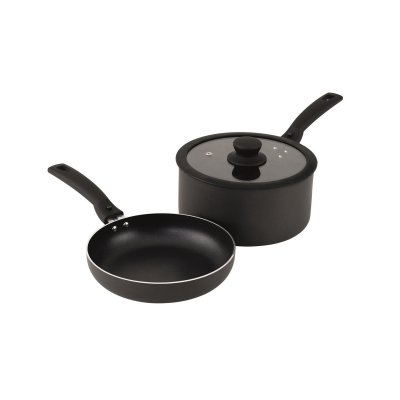 Outwell pot and frying pan in aluminum