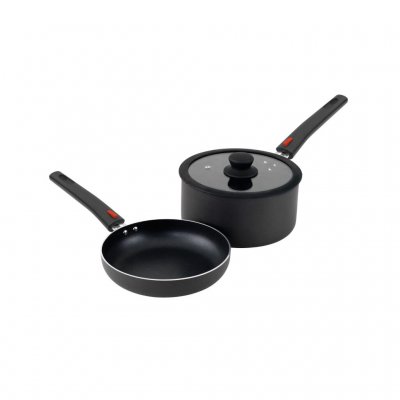 Outwell pot and frying pan in aluminum