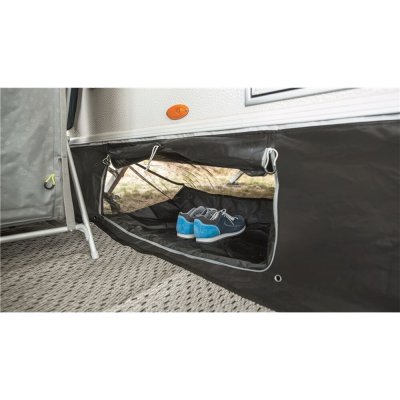 2 storage compartments can be used for ventilation
