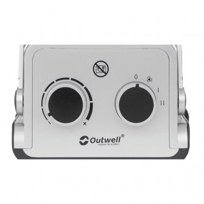 Outwell Katla Heater - clear power controls with stylish design.