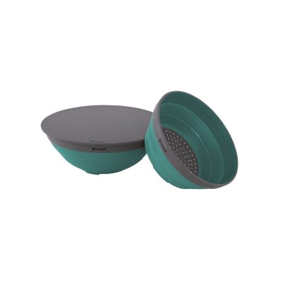 Bowl and colander perfect for camping life.