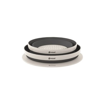 Foldable set that takes up little space in the camping gasket.