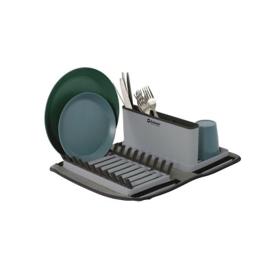 Smooth dish rack that facilitates your camping holiday.