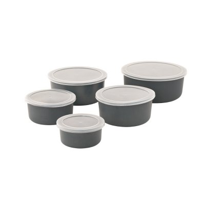 Outwell Tulip Bowls and lid set - in durable melamine perfect for camping tour.