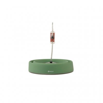 The lamp has a small package size and works folded