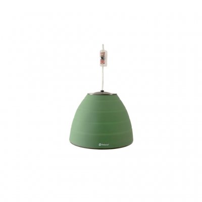 Outwell Orion Lux Shadow Green with remote control is a powerful and dimmable lamp