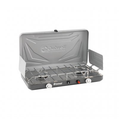 Outwell Annatto Gas stove with extra width and 2 x 3500W burner.