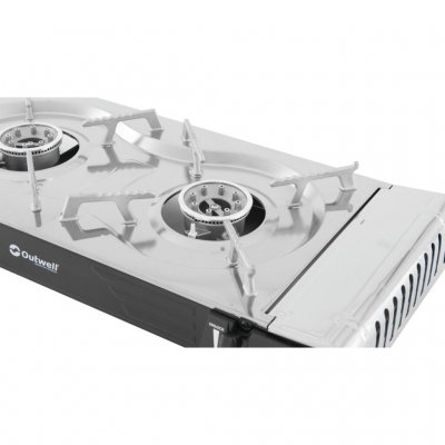 Two burners with a powerful output of 2200W