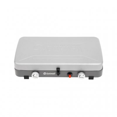 Built-in wind protection which is also used as a cover during transport.