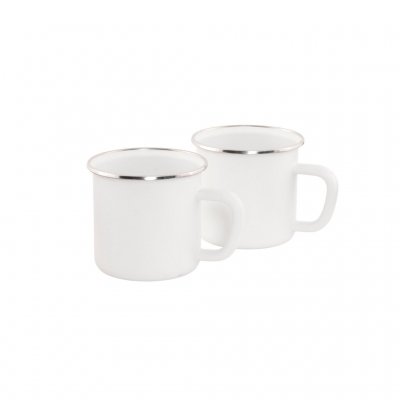 Outwell Delight Mug - Durable mugs in enamel with heat-resistant handle. Perfect for camping and outdoor activities!