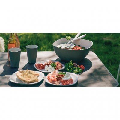Outwell Gala Tableware - 4 People Grey Mist