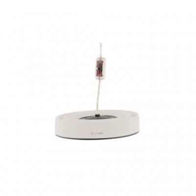 The lamp has a small package size and works folded