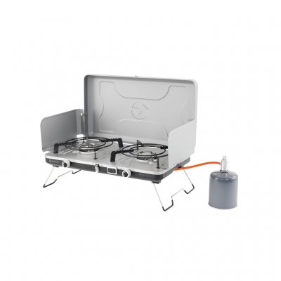 Regulator set for disposable gas canisters (EN417) included