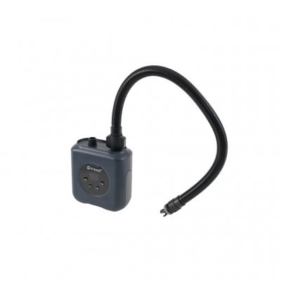 Long and flexible hose supplied with 7 different valve adapters and an Outwell FHF valve adapter.