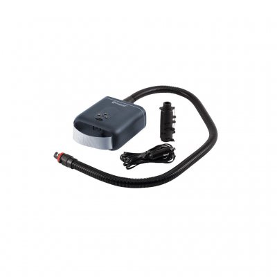 Long and flexible hose supplied with 7 different valve adapters and an Outwell FHF valve adapter.