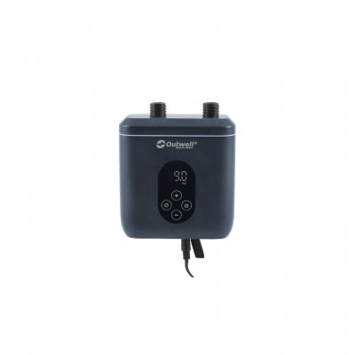 Outwell Thunderstorm 12V High-Pressure Pump for family tents with air tubes.