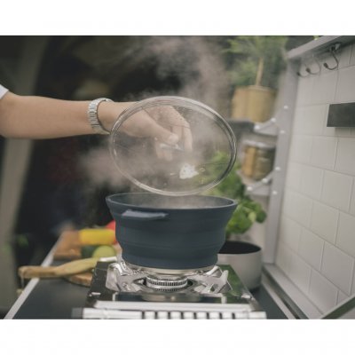 Outwell Collaps Pot with Lid 2,5L Navy Night